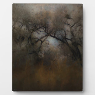 Misty Cottonwoods Plaque