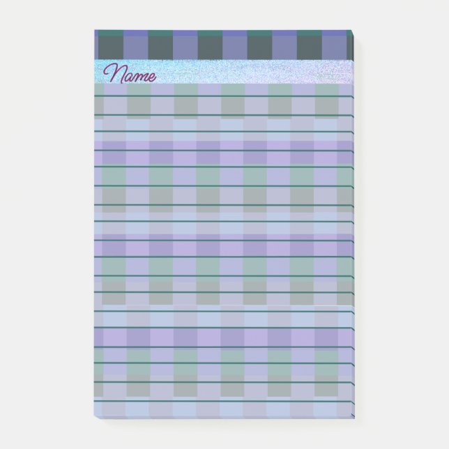 Misty cute Post-It Notes (Front)