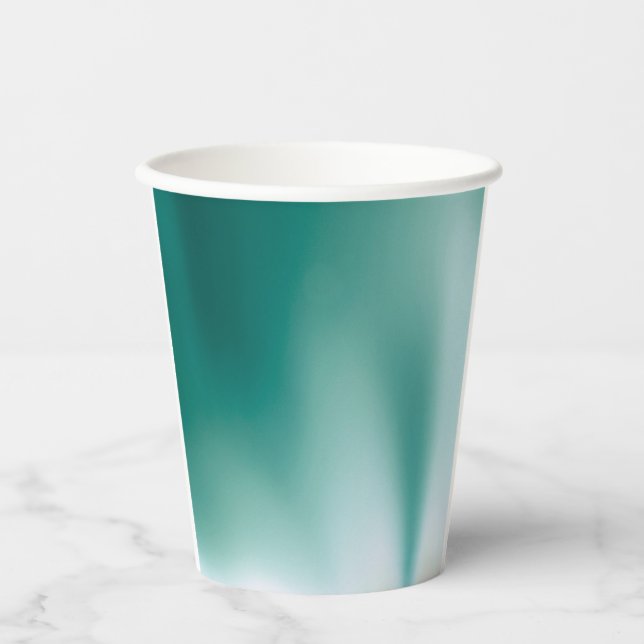 Misty Emerald Paper Cup (Front)