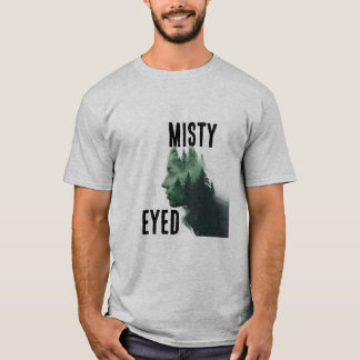 “Misty Eyed” Nature-Inspired Artistic T-Shirt
