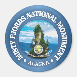 Misty Fjords (NM) Magnet