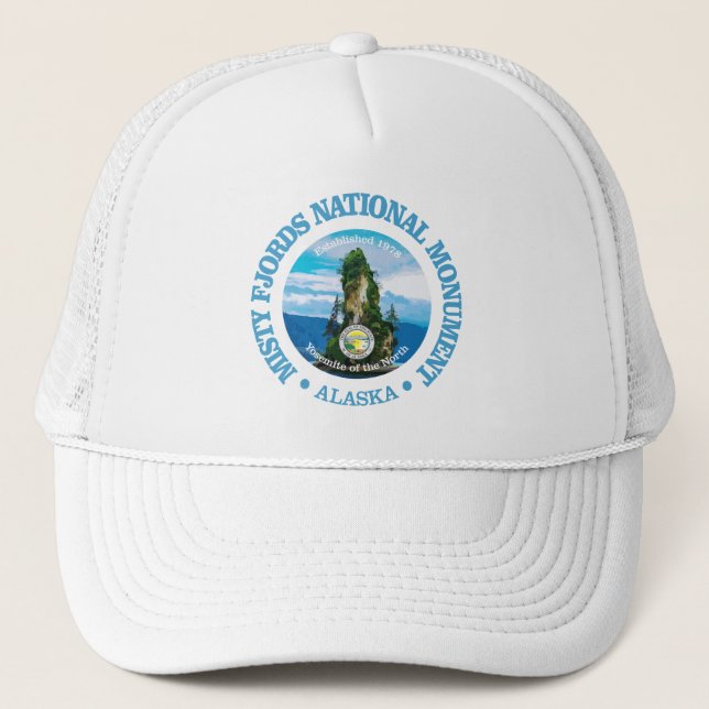 Misty Fjords (NM) Trucker Hat (Front)