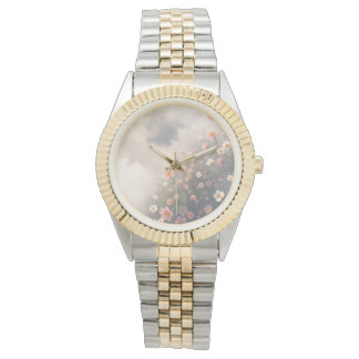 Misty Floral Ethereal Wrist Watch