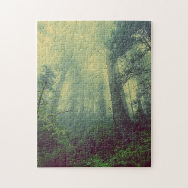 Misty Forest Jigsaw Puzzle (Vertical)