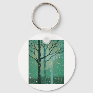 Misty Forest Key Ring
