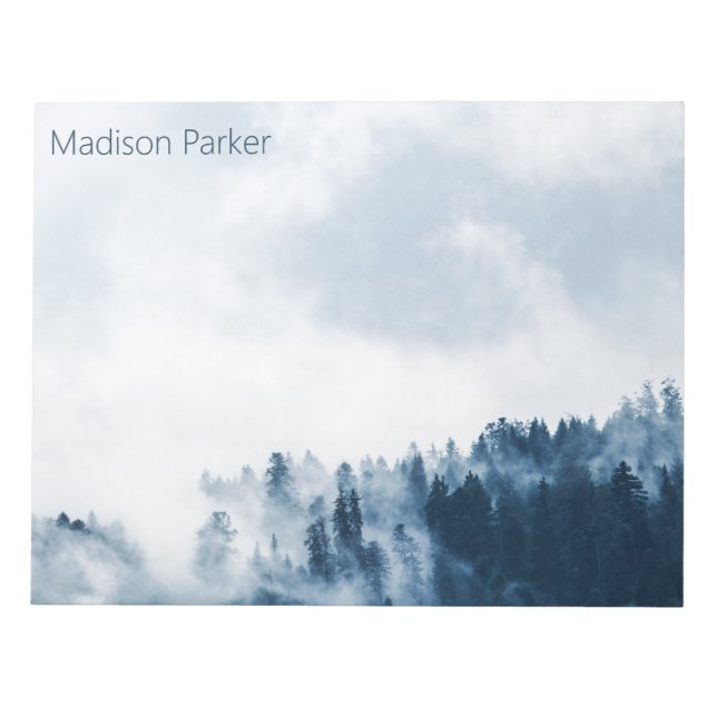 Misty Forest Notepad (Front)