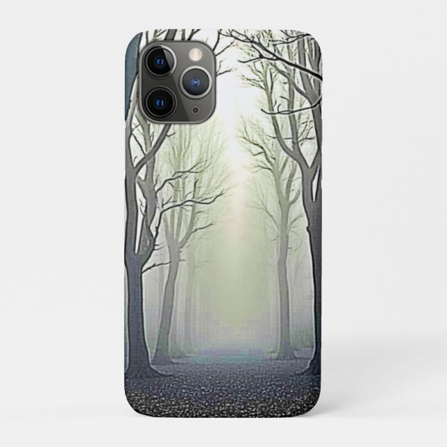 Misty Forest Path: Eerie Beauty Case-Mate iPhone Case (Back)