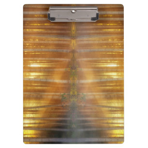 Misty Forest Scene Clipboard