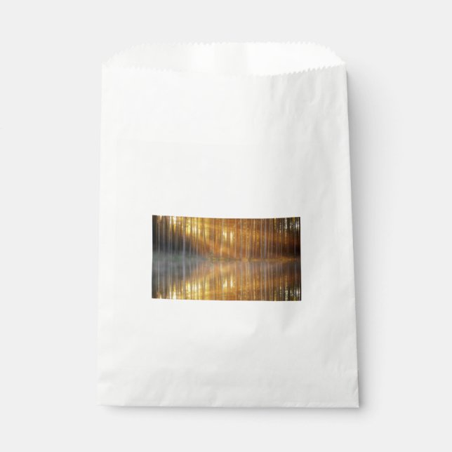 Misty Forest Scene Favour Bag (Front)
