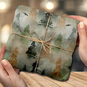 Misty Forest Tissue Paper