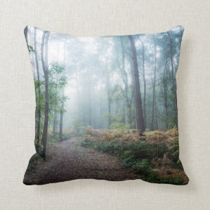 Misty Forest Walk Cushion