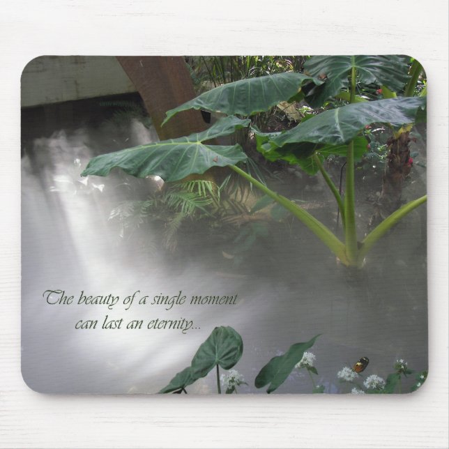 Misty Garden Mouse Pad (Front)