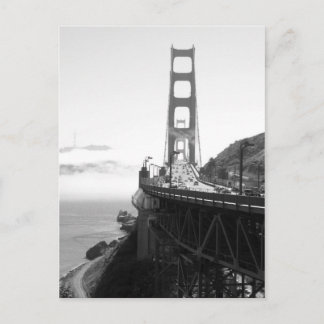 Misty Golden Gate Bridge V Postcard