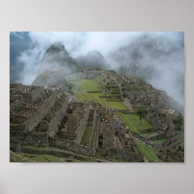 "Misty Machu Picchu" 14x10.5 poster (Front)