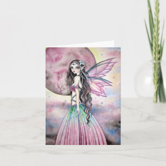 Misty Moon Fairy - Blank Card
