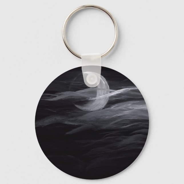 Misty Moon Key Ring (Front)