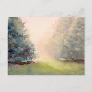 MISTY MORNING -2 POSTCARD