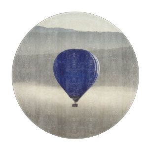 Misty Morning Decorative Glass Chopping Board