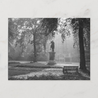 Misty Morning In The Square Postcard
