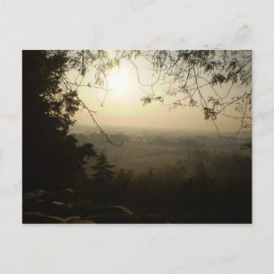 Misty Morning in Vicenza Postcard