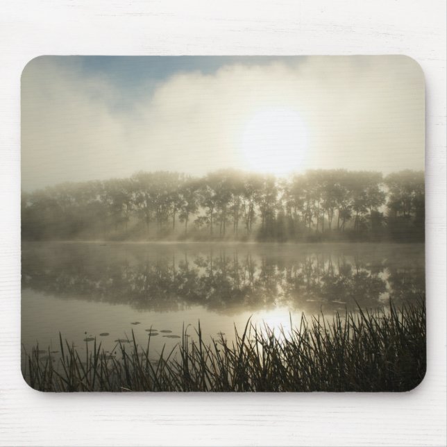 Misty morning - mousepad (Front)