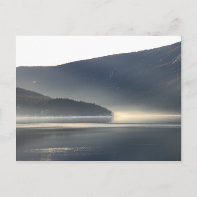 Misty Morning Postcard (Front)