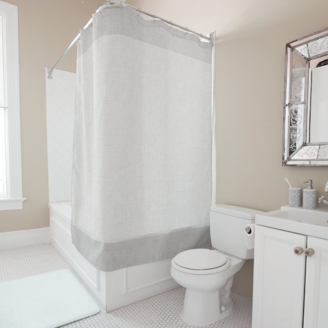 Misty Morning Shower Curtain (In Situ)