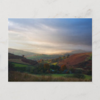 Misty Morning View Postcard