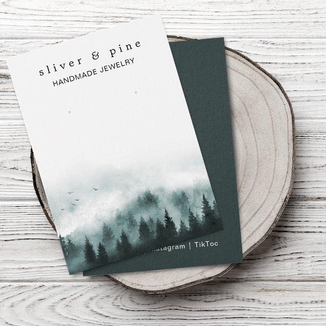 Misty Mountain Earring Display Card (Misty Mountain Earring Display Card)