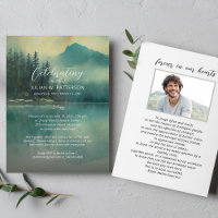 Misty Mountain Lake Celebration of Life Photo
