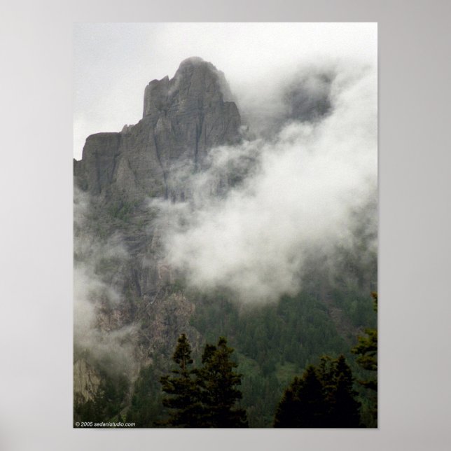 Misty Mountain Poster (Front)