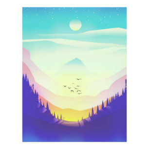 Misty Mountains Photo Print