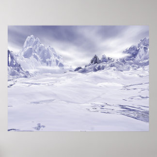 Misty Mountains Poster