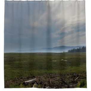 Misty Mountains Shower Curtain
