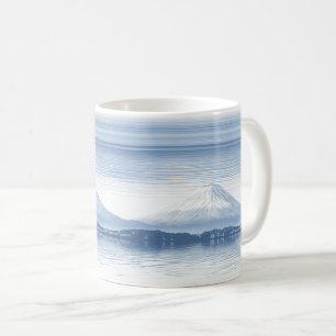 Misty Peaks – Watercolor Mountain Landscape (1) Coffee Mug