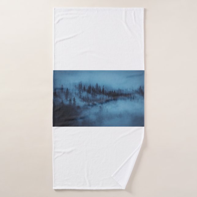 MISTY PINE FOREST BATH TOWEL (Bath Towel)