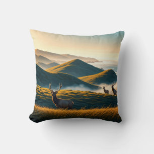 Misty Point Reyes National Seashore Elk Cushion