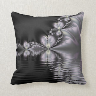 Misty Reflection Throw Pillow