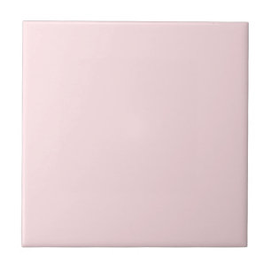 Misty Rose Light Baby Pink Solid Colour Background Ceramic Tile