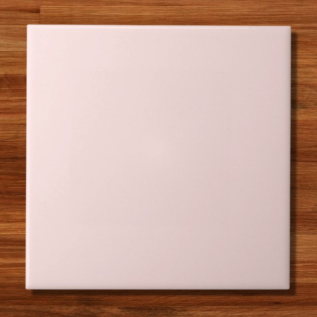Misty Rose Solid Colour Ceramic Tile (Creator Uploaded)