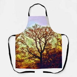 MISTY SUN TREES APRON