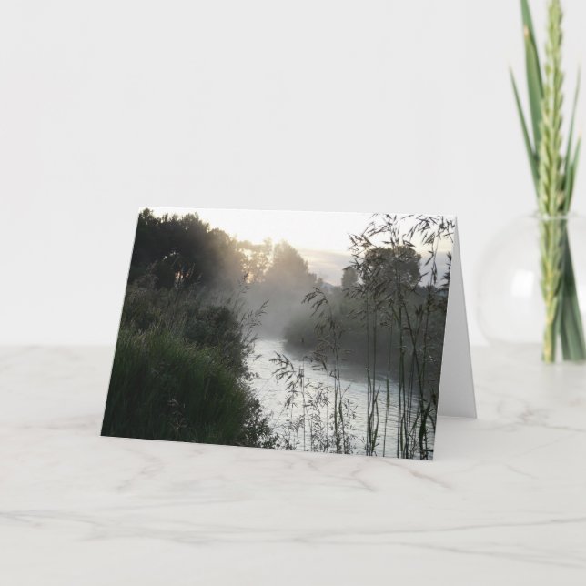 Misty Sunrise Card (Front)