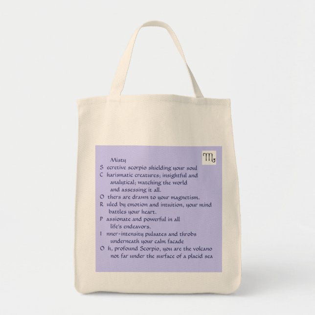 misty tote bag (Front)
