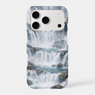 Misty Waterfall Landscape