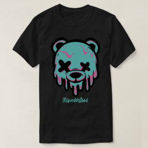 Misunderstood Drippy Dead Bear T-Shirt