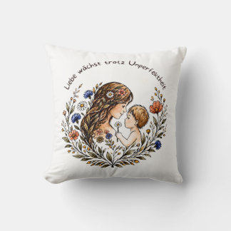 Mit Liebe wachsen - Mama & Baby Cushion
