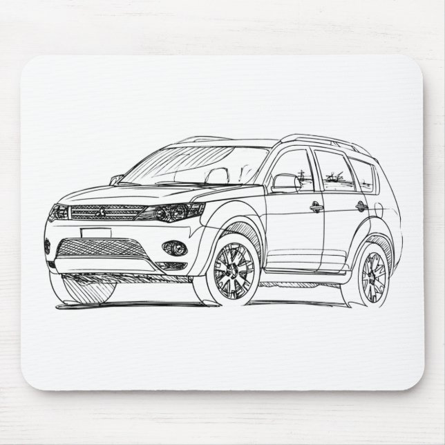 Mit Outlander 2008 Mouse Pad (Front)