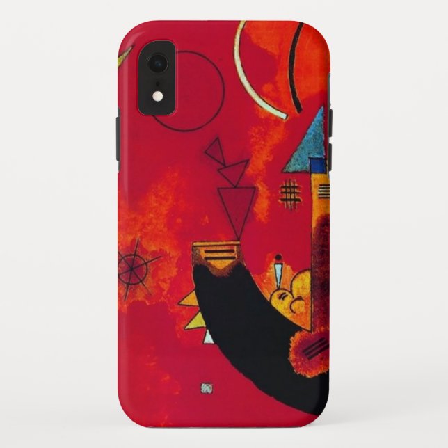 Mit und Gegen, 1929 by Wassily Kandinsky Case-Mate iPhone Case (Back)