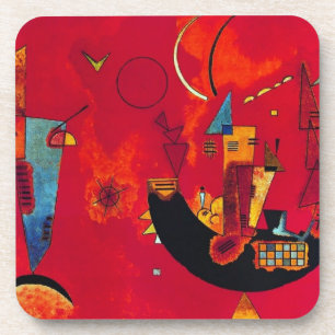 Mit und Gegen, 1929 by Wassily Kandinsky Coaster