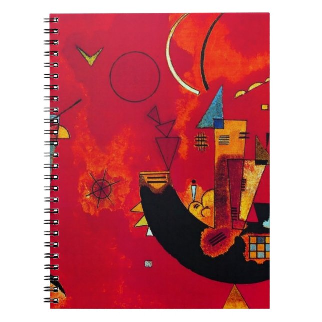 Mit und Gegen, 1929 by Wassily Kandinsky Notebook (Front)